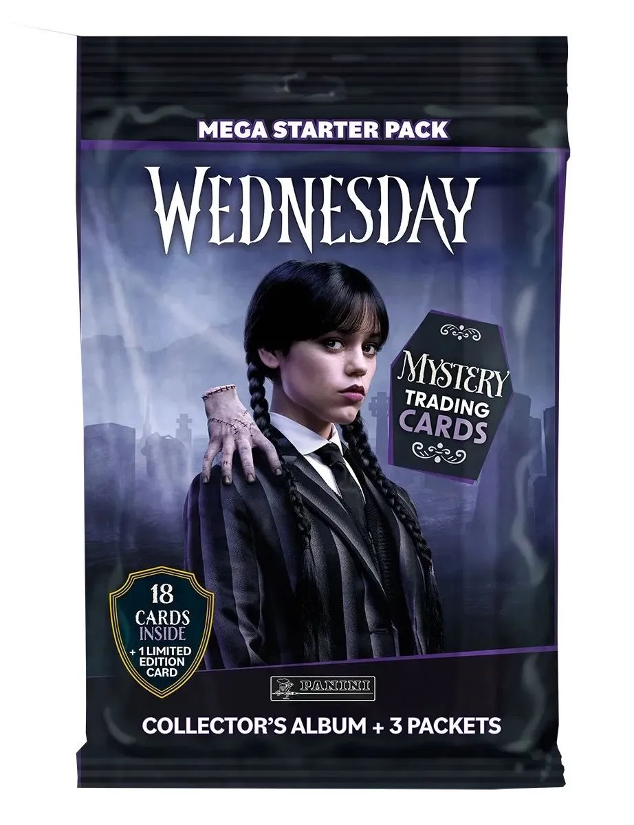 Panini Trading Cards Wednesday Starter Pack