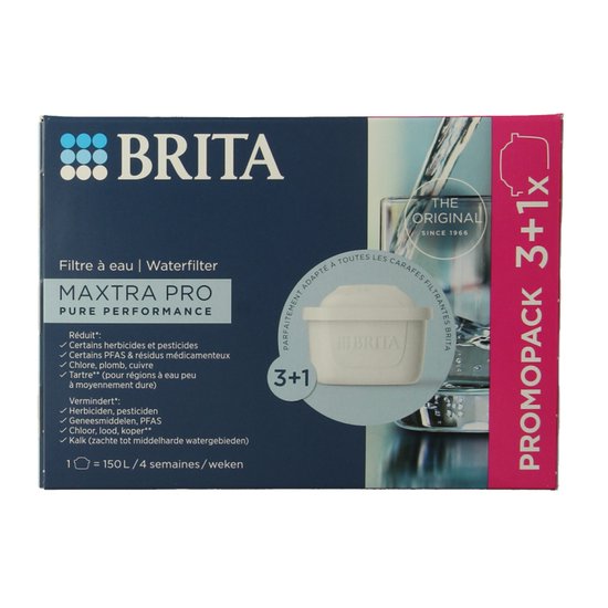 Brita Filterpatroon Maxtra Pro 3+1 Gratis