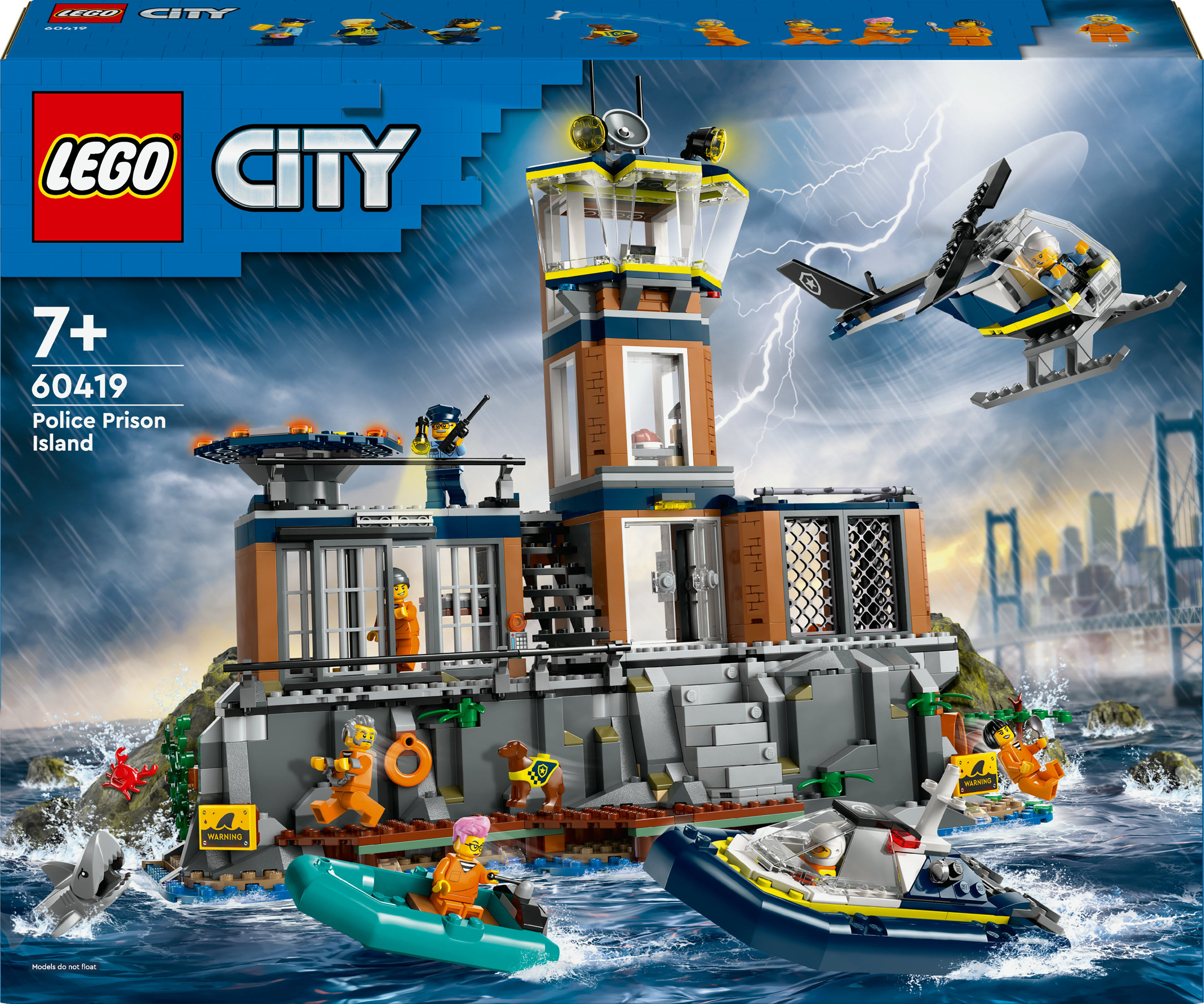 LEGO City 60419 Politiegevangeniseiland