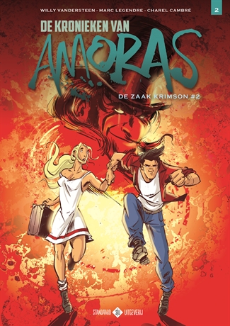 Stripverhaal Kronieken Amoras 01 De zaak Krimson - deel 2