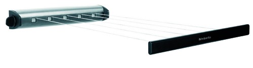 Brabantia Roldrooglijn 22m RVS Matt Steel - Breedte 48.3cm