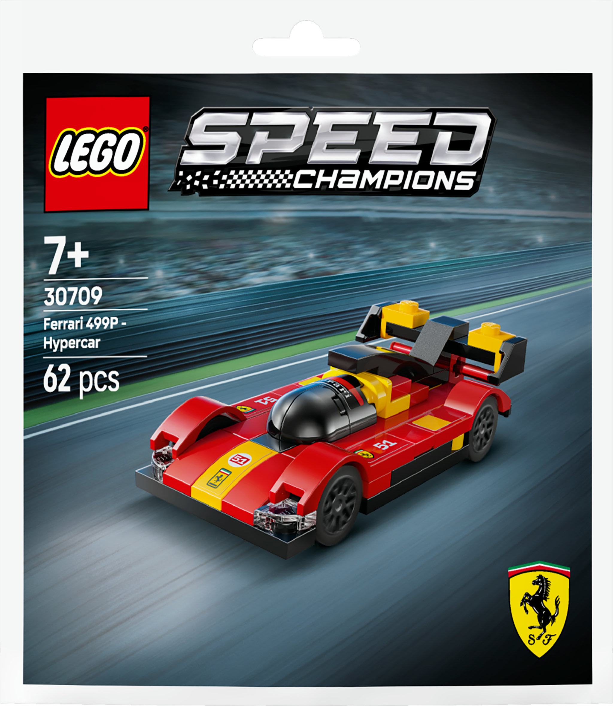 LEGO Speed Champions 30709 Ferrai 499 P - Hypercar