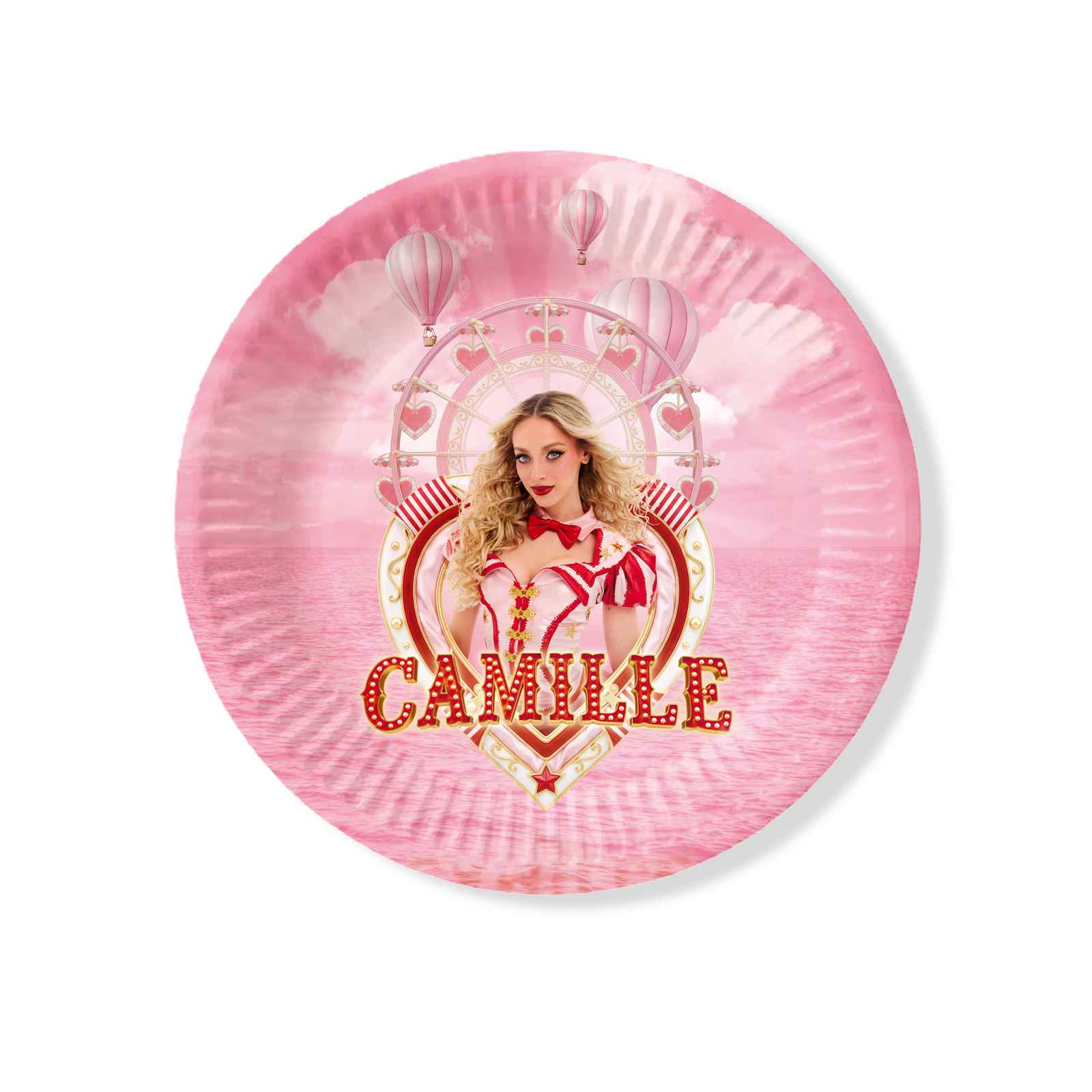 Camille Borden Karton Editie 2026 23 cm - 10 stuks