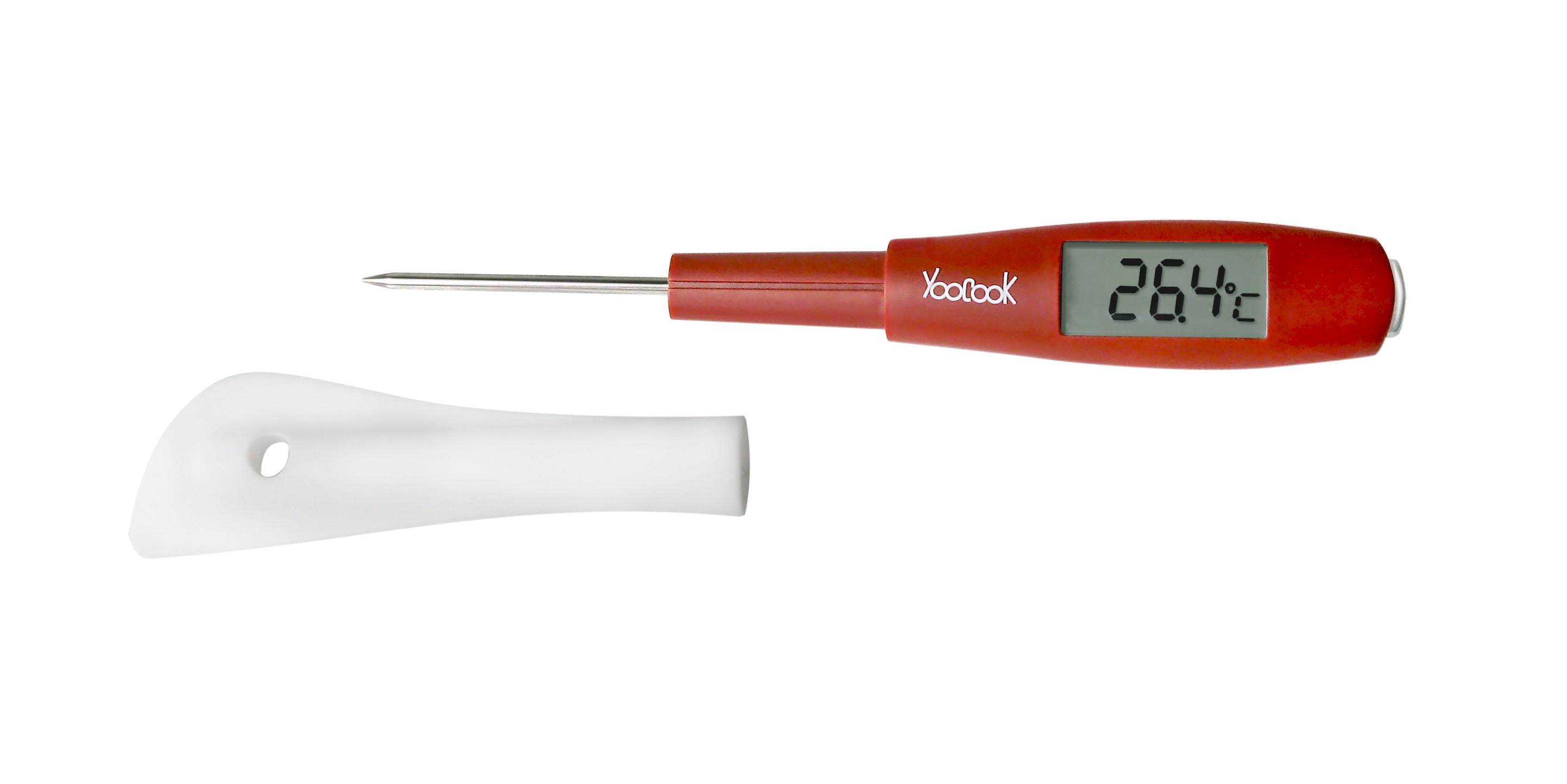Tellier Thermometer Spatel Rood - -50 tot +300 Graden