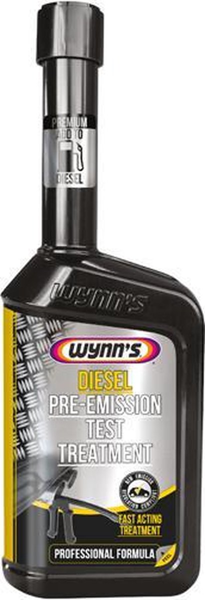 Wynn's Pre-emission Test Diesel 500ml behandeling voor lagere uitstoot
