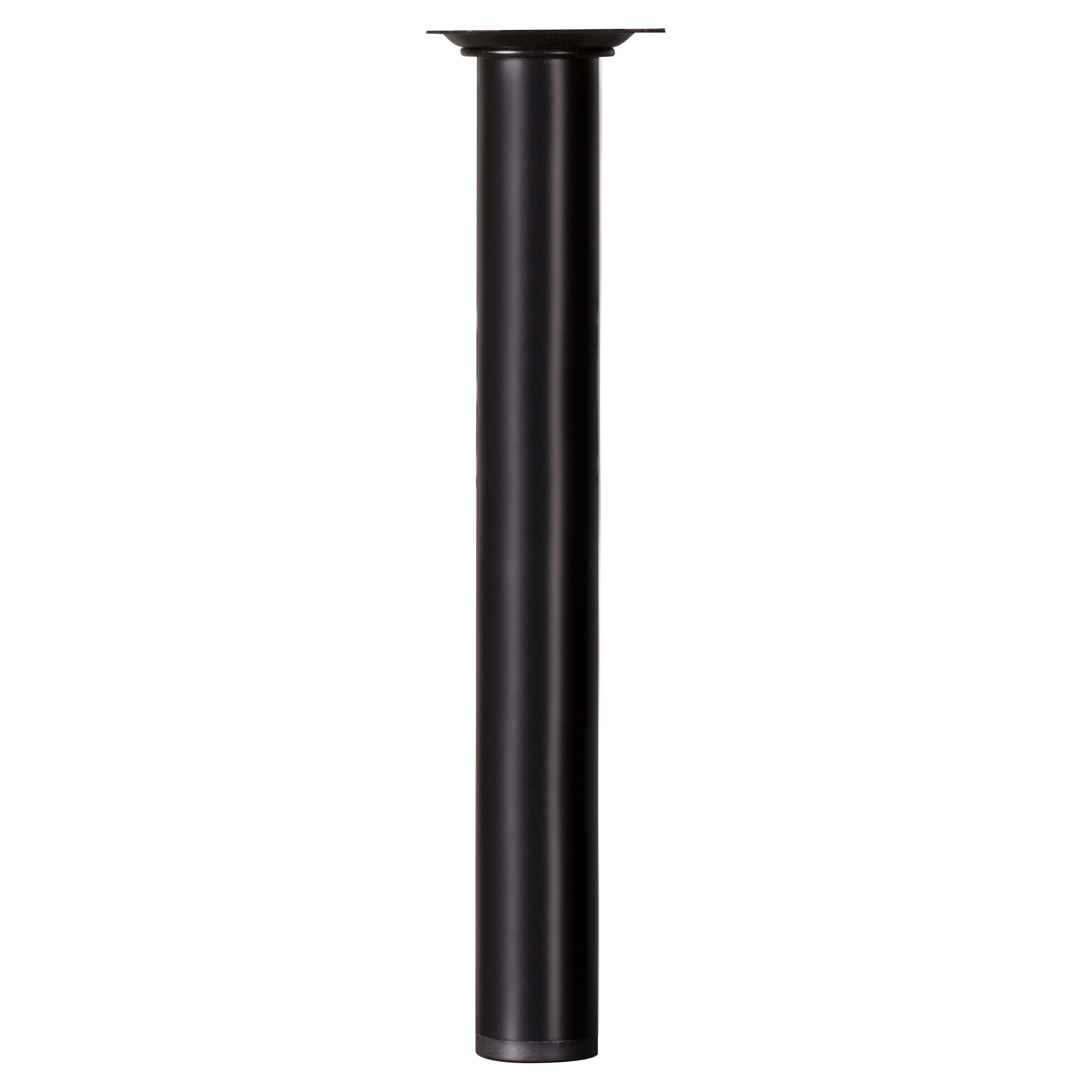4223/2 Ronde Voet 25cm Zwart