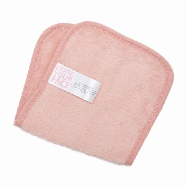 Erase Your Face Make-up Remove Doek Pastelroze
