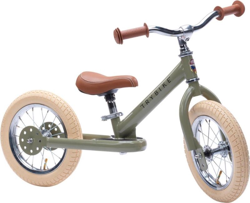 Trybike Steel Loopfiets Matt Green