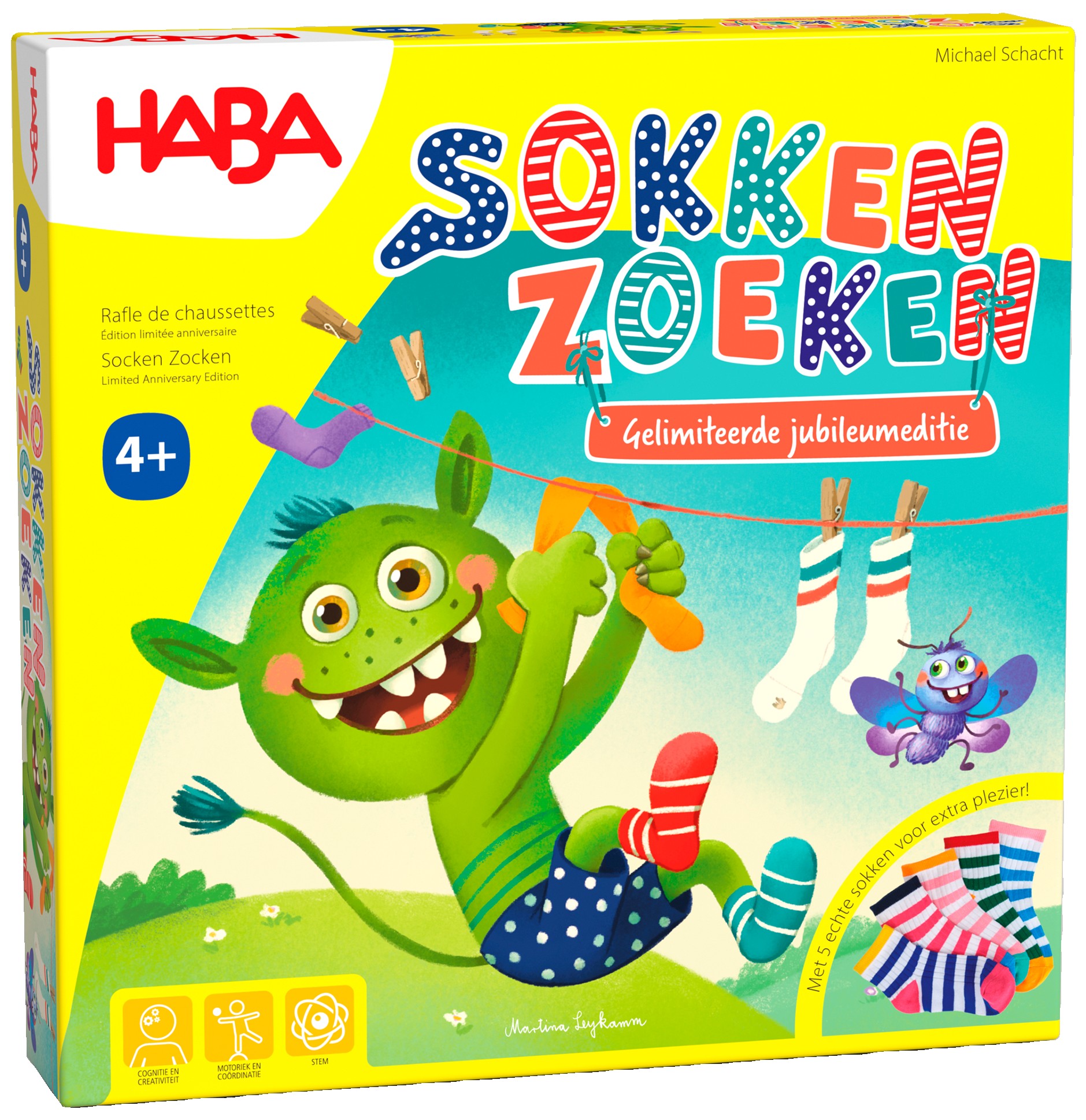 Haba  Spel - Sokken zoeken - Gelimiteerde jubileumeditie