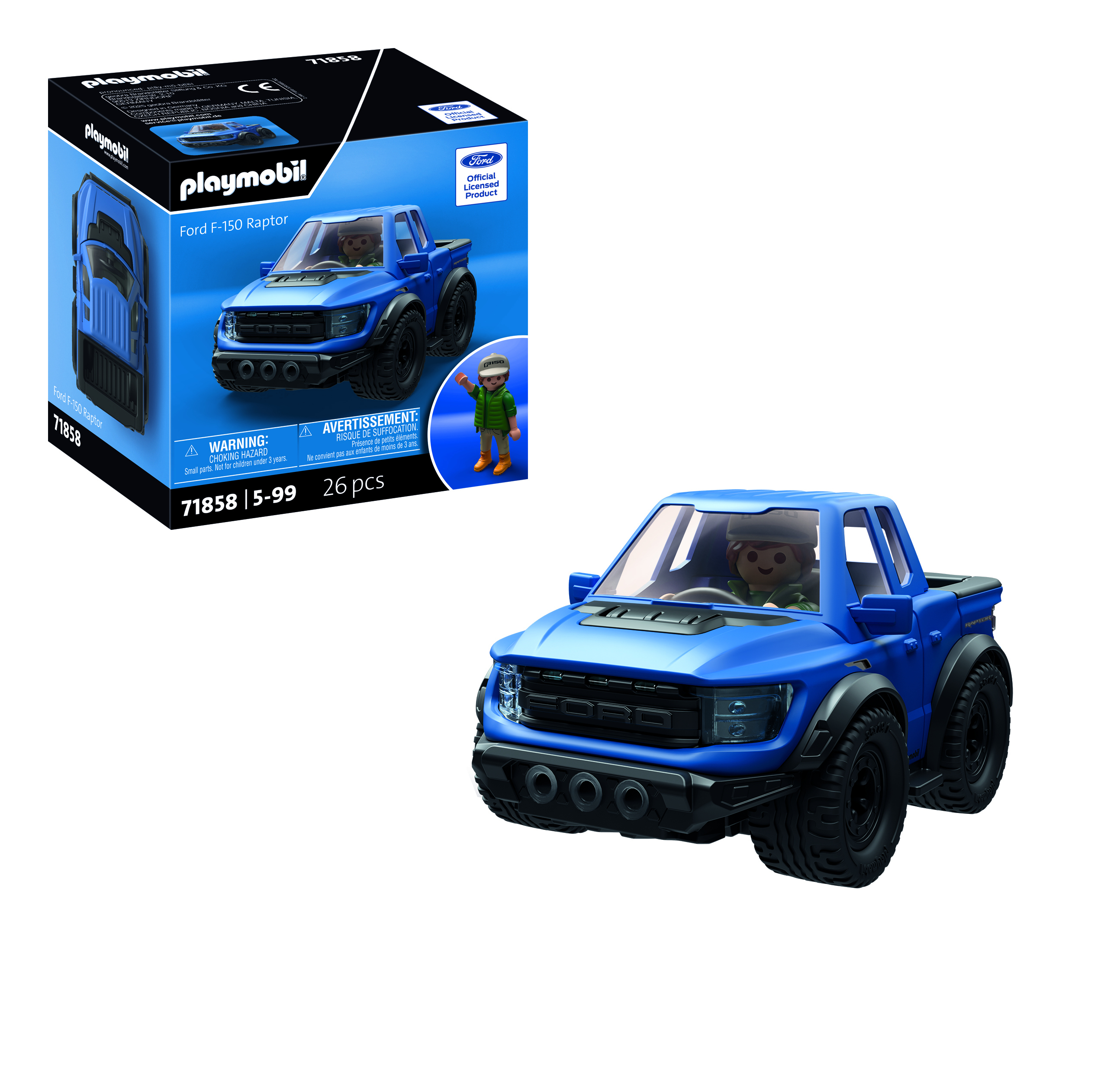 Playmobil Cars 71858 PLAYMOBIL X Ford F-150 Raptor