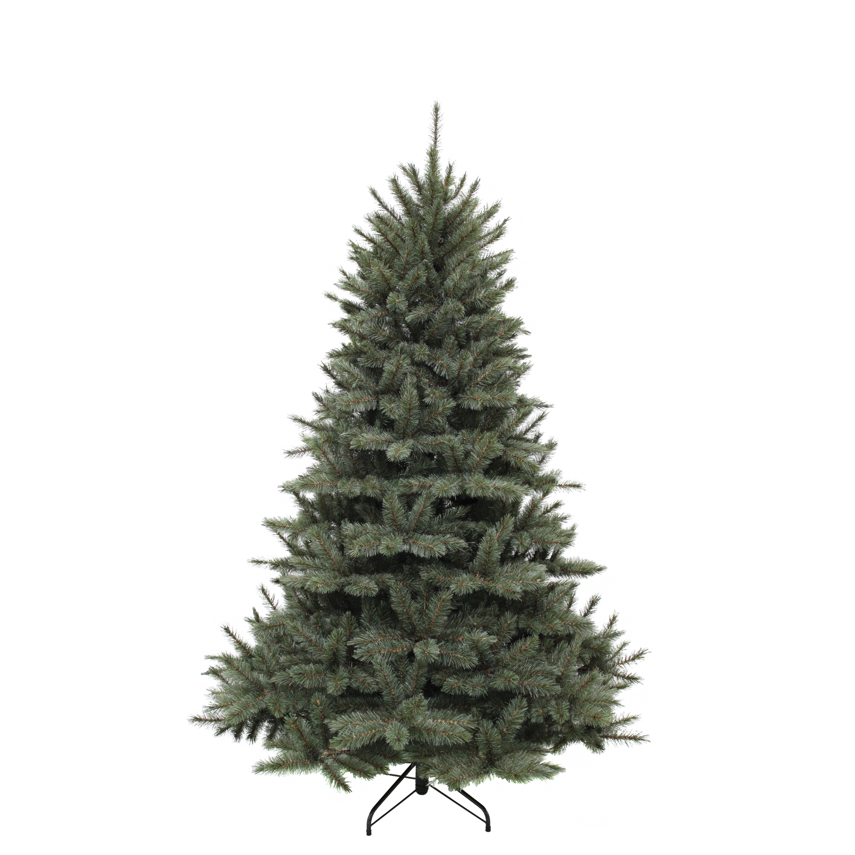 Kerstboom Forest Newgrowth Blue Frosted 215x14 cm - 1248 Tips - PVC