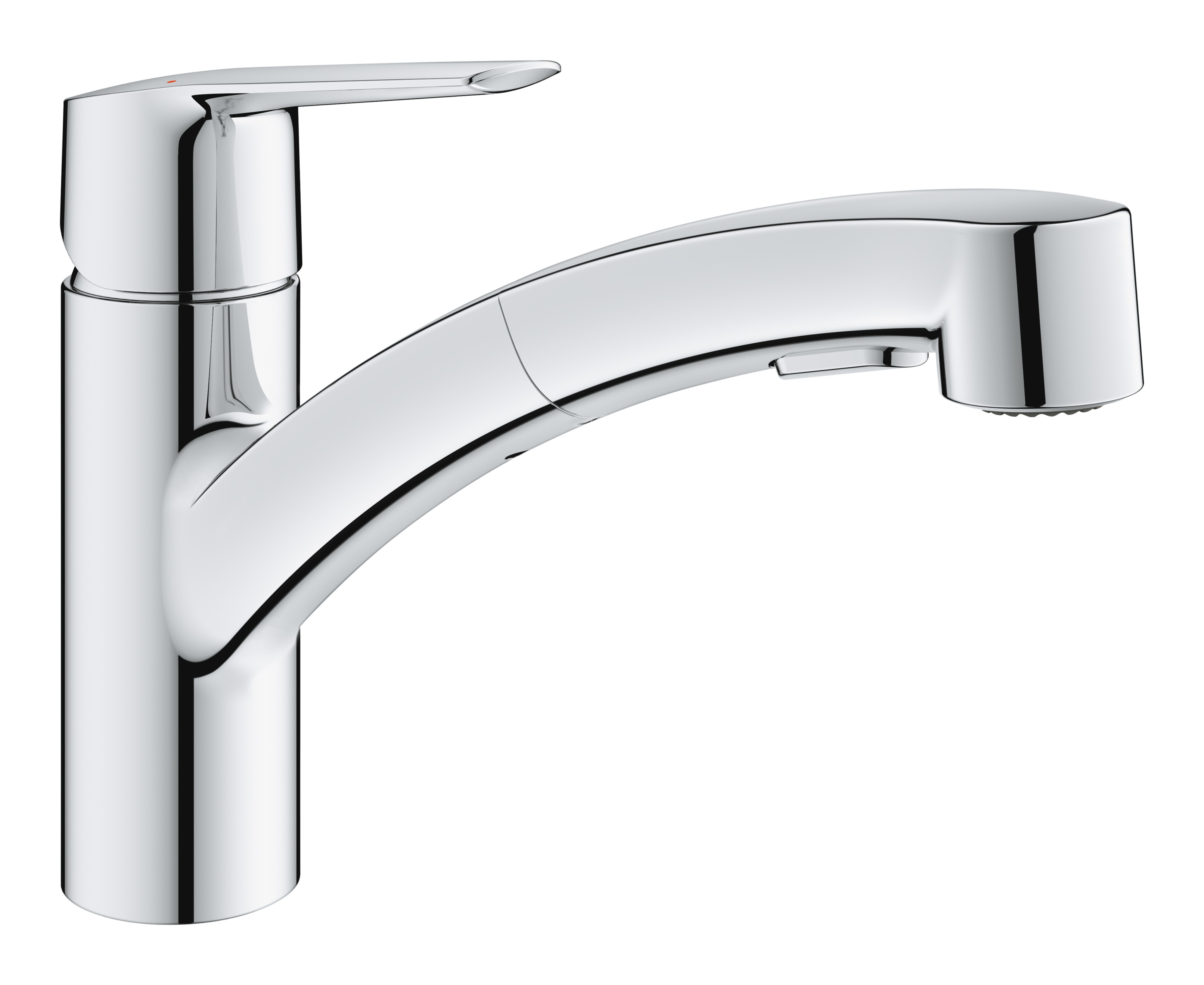 GROHE Start Keukenmengkraan Laag Pull-Out Dual Spray - Quickfix - Chroom