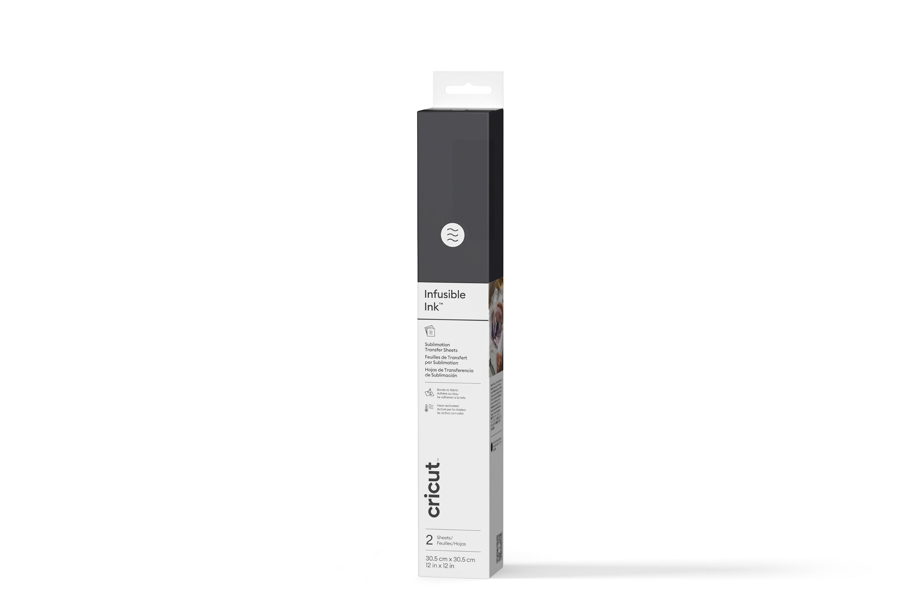 Cricut Infusible Ink Transfervellen - Zwart (2 vellen)