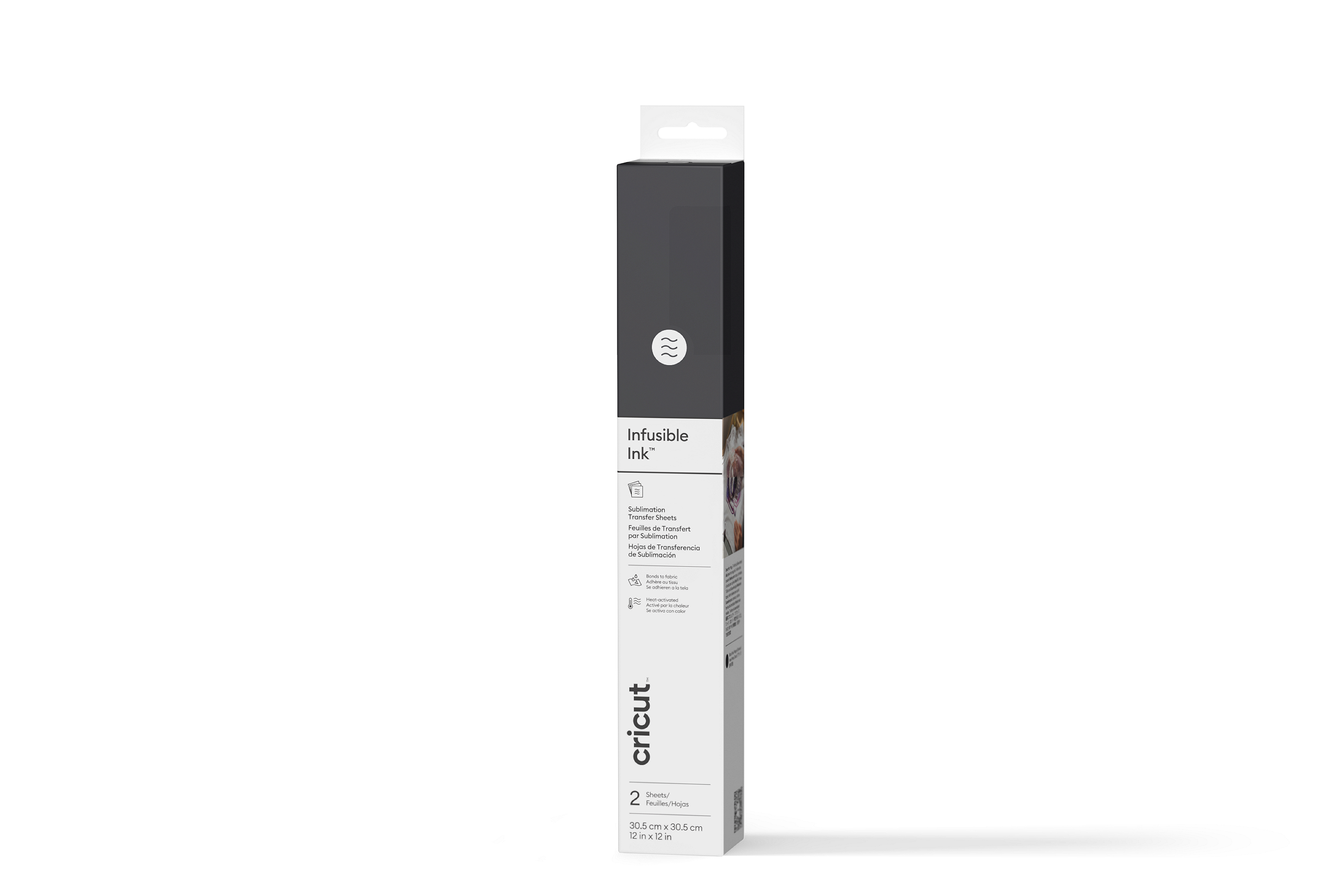 Cricut Infusible Ink Transfervellen - Zwart (2 vellen)
