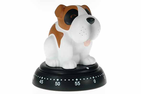 Bengt Ek Design Kookwekker Hond 7.9x8.5 cm