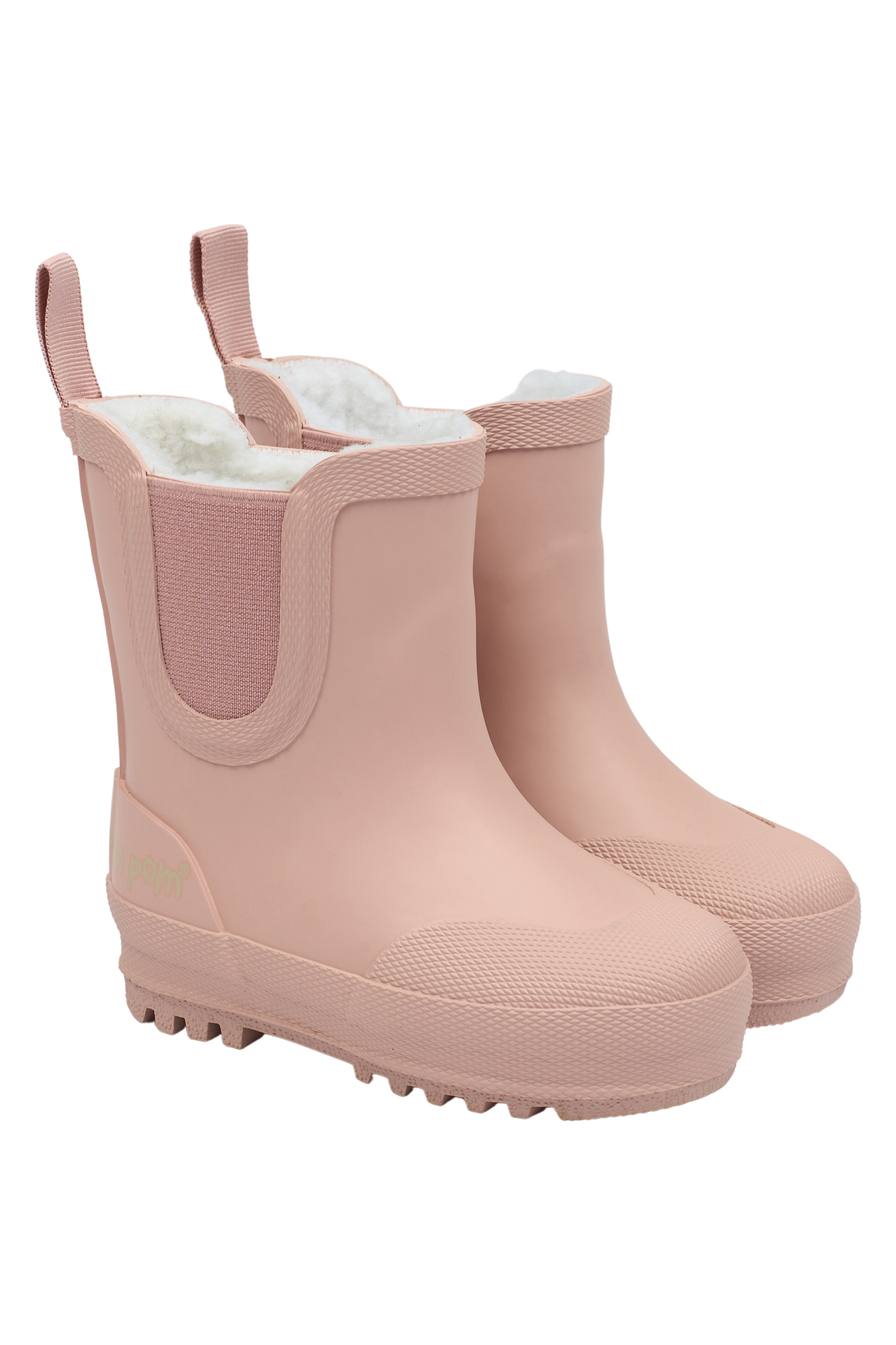 Pom Pom Regenlaars Unisex Brook GumBoots Teddy Ankle Misty Rose - maat 28