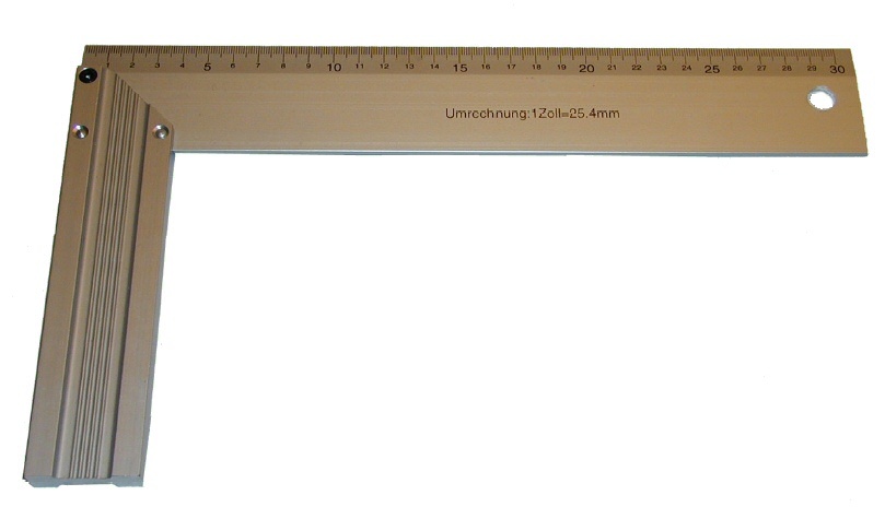WorkPlus Winkelhaak Aluminium 25 cm