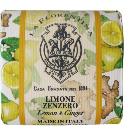 La Florentina Zeep Limoen/Gember 106g