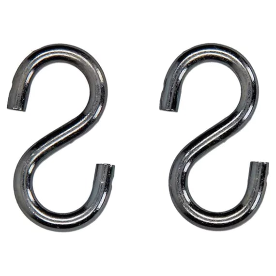 MACK 2 Open S-Haken 5,0 x 45 mm Zwart