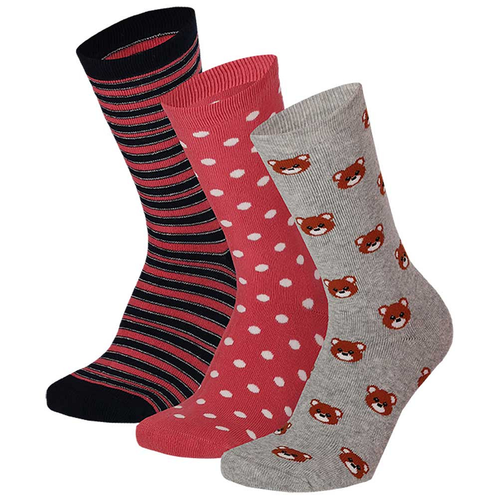 Apollo Sokken Meisjes Bootsocks Fashion Terry 3 paar  C1 - maat 27-30