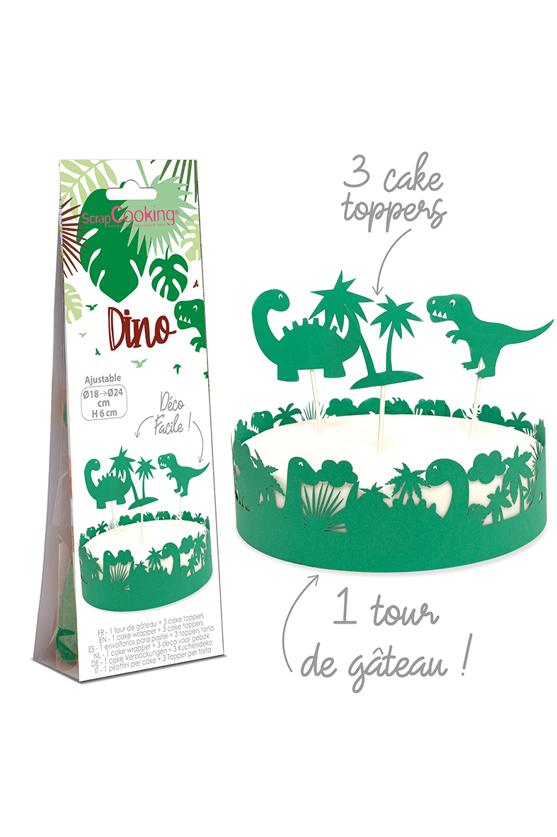 ScrapCooking Cake Topper Dino - Deco voor Taart