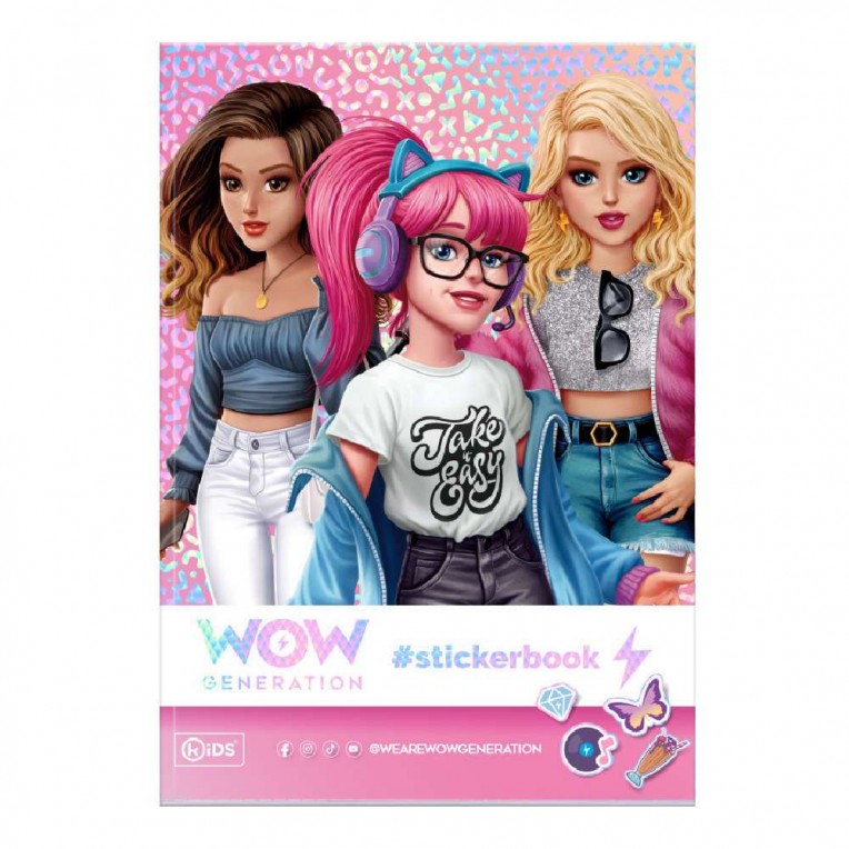 Wow Generation Holographic Sticker Boek