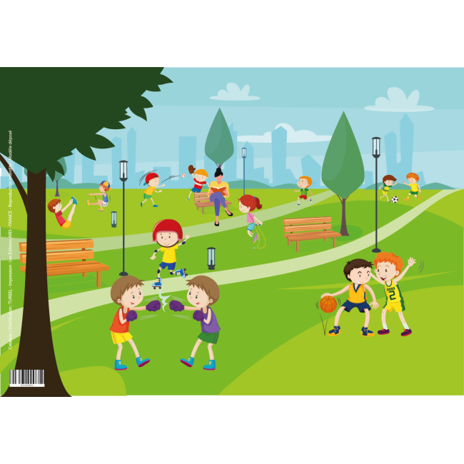 Aris Bureau Onderlegger Educatief Sport 42.5x30 cm
