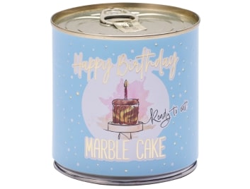 Cancake Happy Birthday Marble Cake