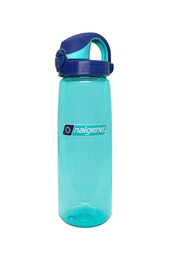Nalgene Drinkfles On The Fly Blue Aqua 650ml - The Traveller - Lekvrij - Vaatwasbestendig