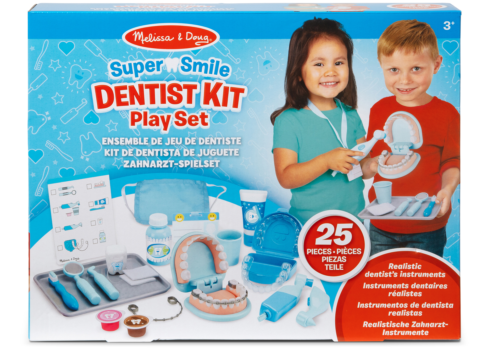 Melissa & Doug - Super Smile Dentist kit, Tandarts set