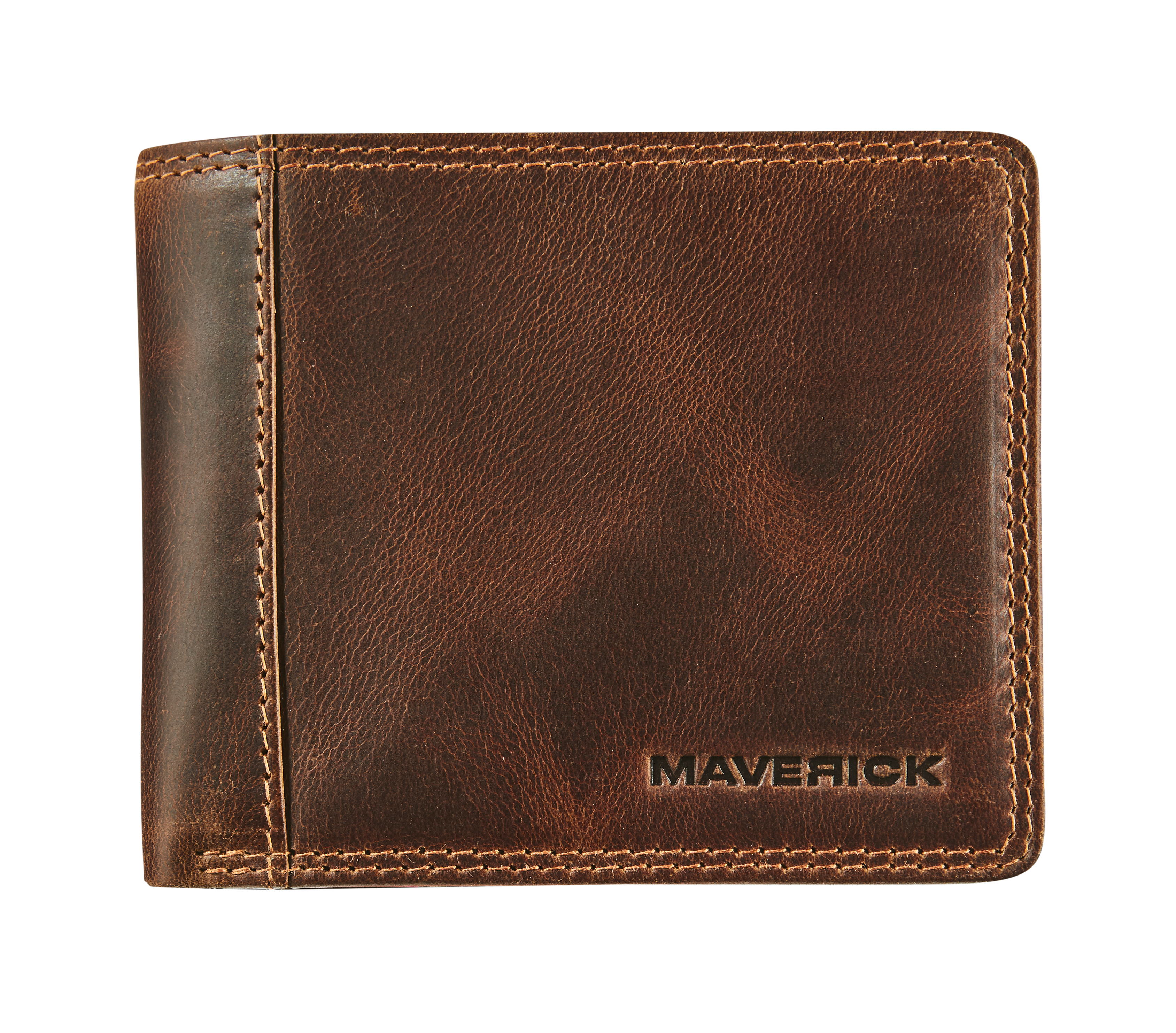 Maverick Billfold Heren The Original Bruin - Leder - RFID - Compact