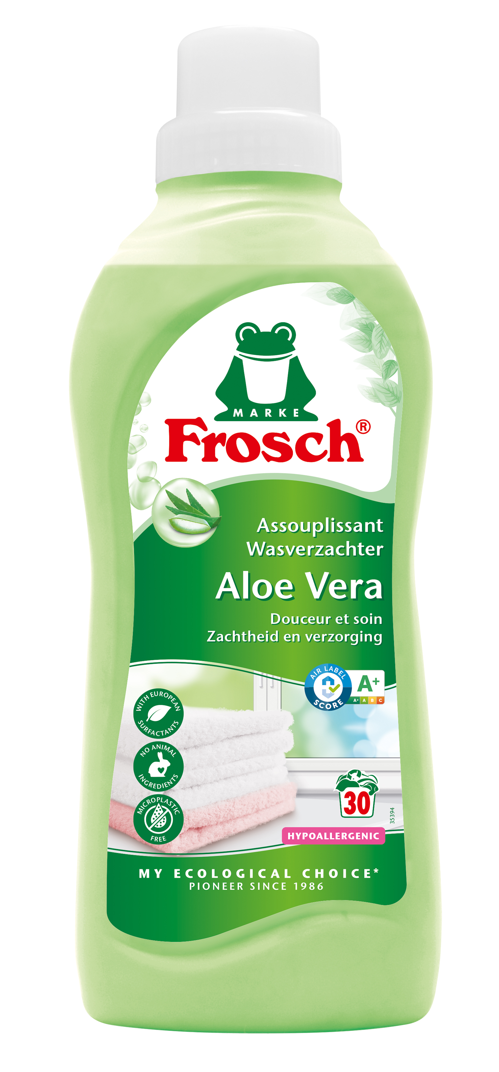Frosch Wasverzachter Aloe Vera 750ml Ecolabel