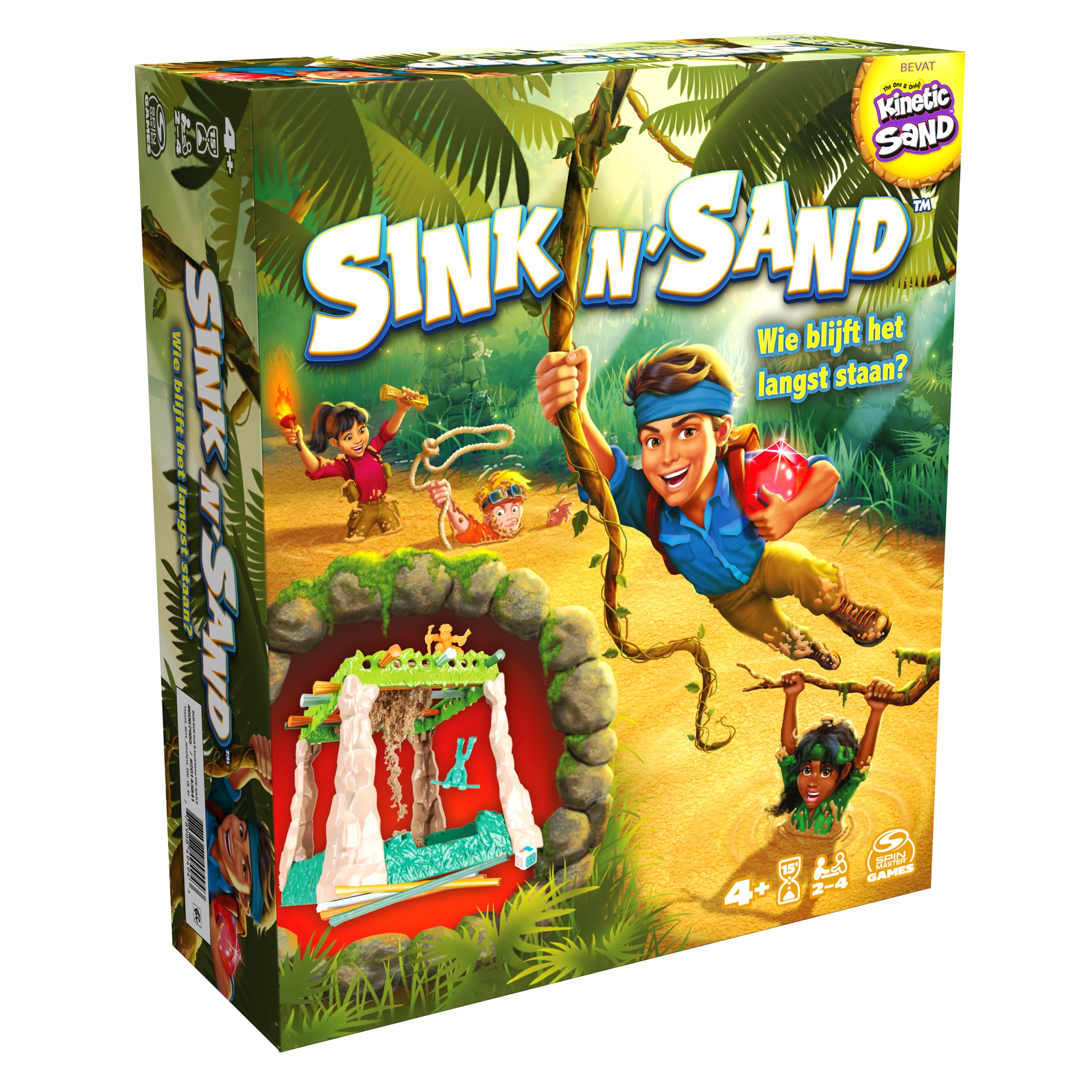 Kinetic Sand Sink N' Sand, Het Spel