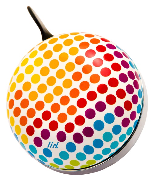 Liix Ding Dong Fietsbel Arty Dots diameter 80 mm