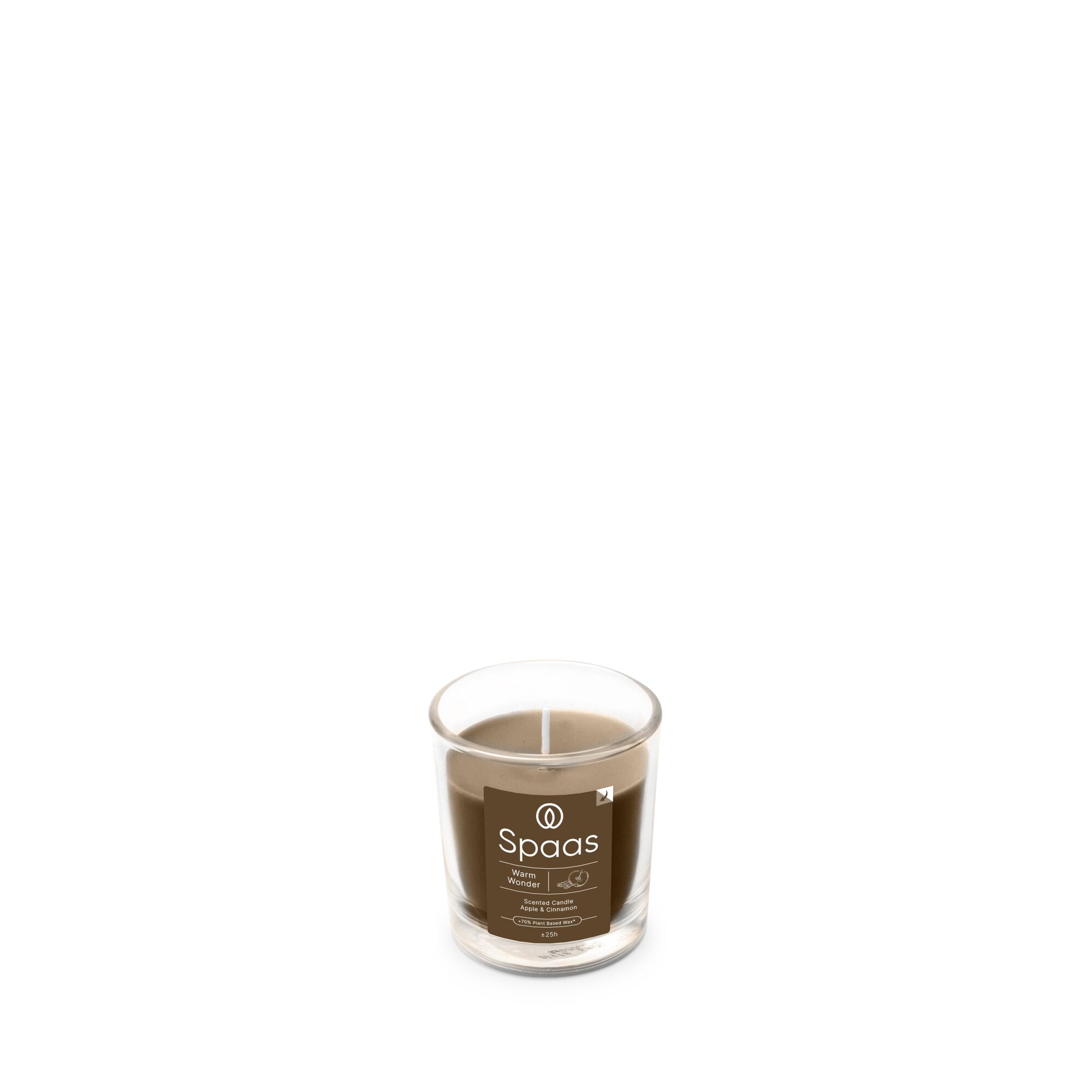 Spaas Geurkaars Warm Wonder - Apple and Cinnamon - 25 Branduren