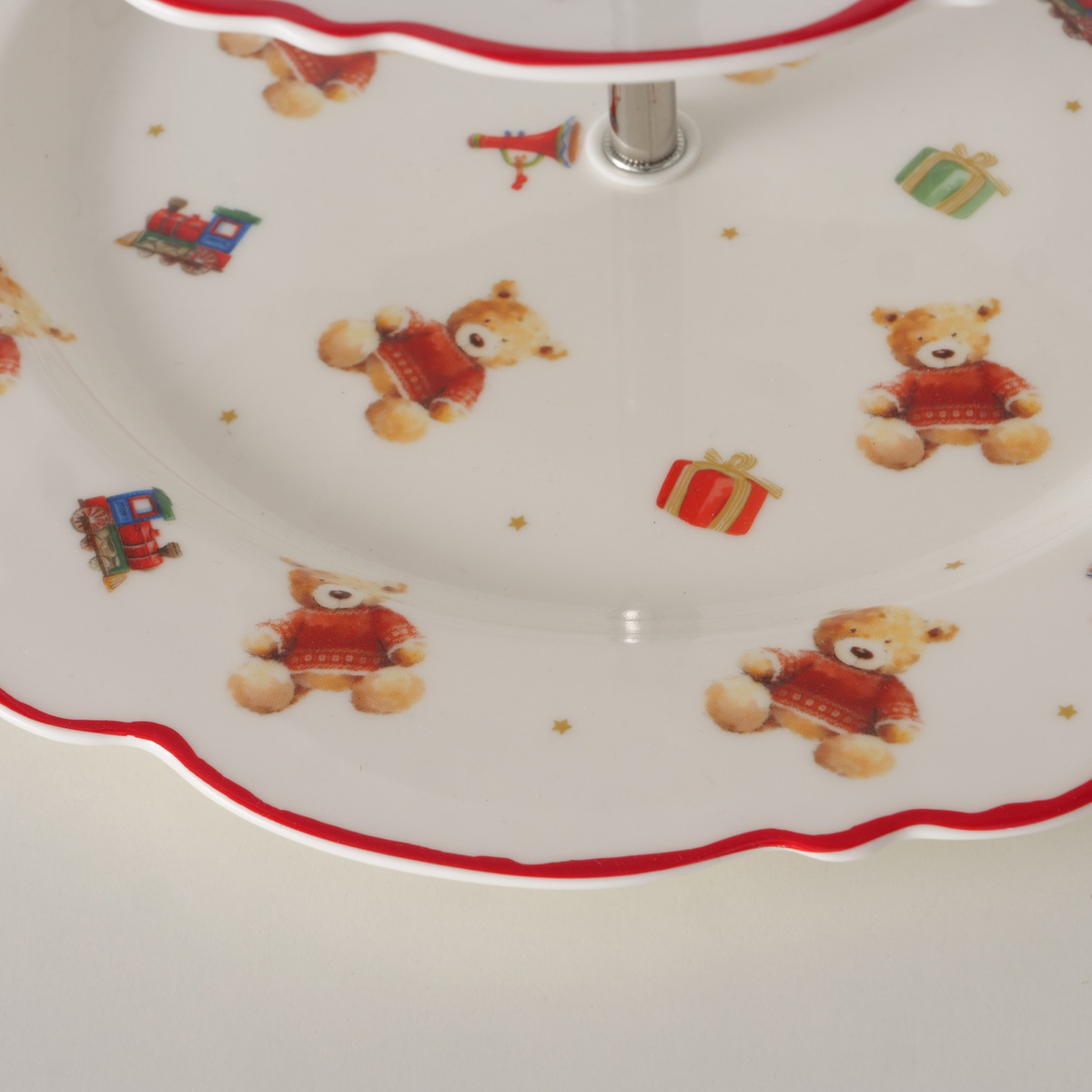 Etagere 2-laags Bailey 27x23 cm - New Bone Chine