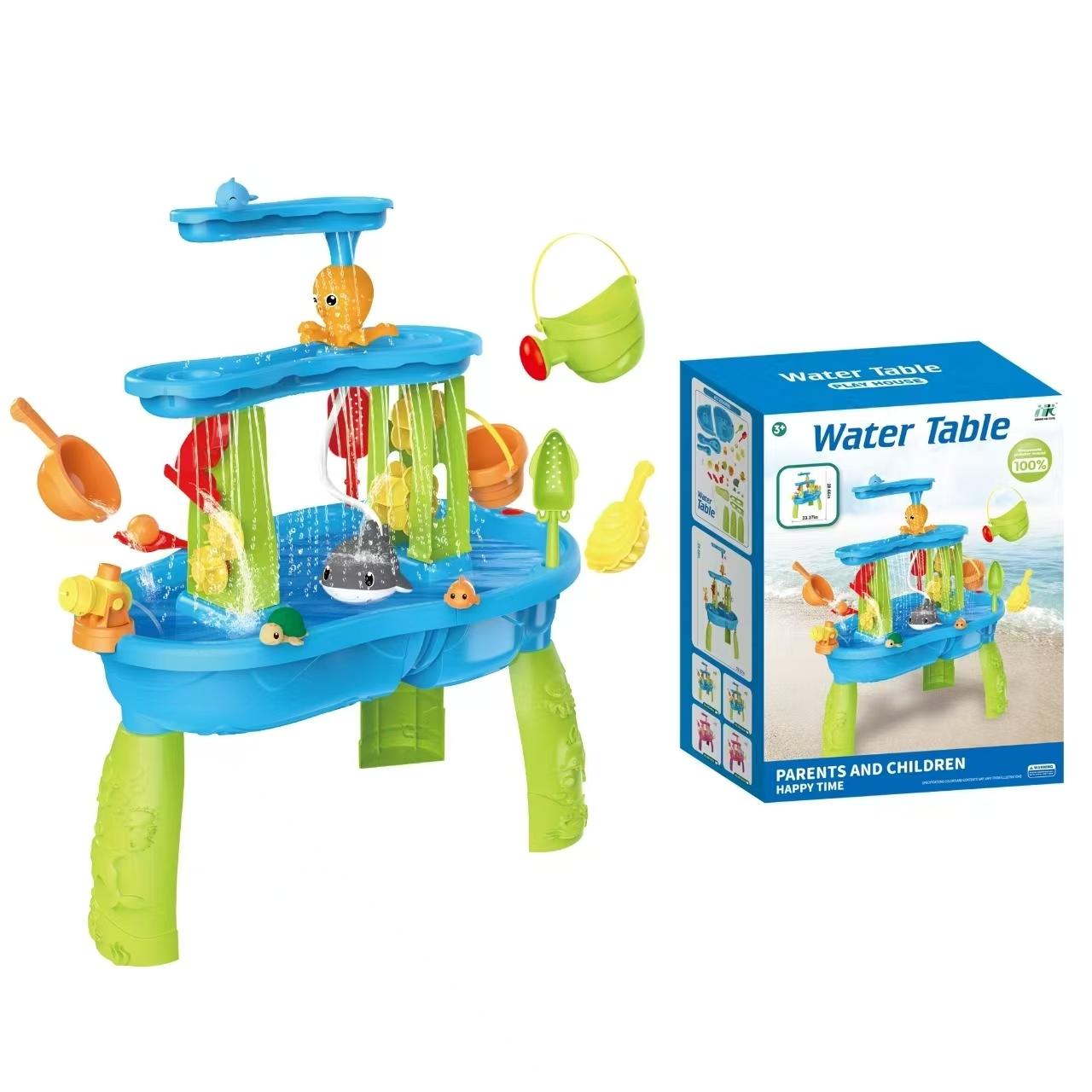 Watertafel met Waterval, werkt met batterijen