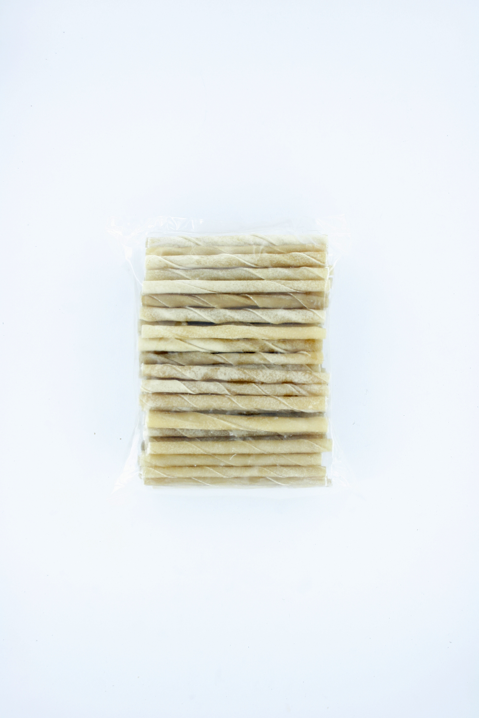 Hondensnack Gedraaid Staafje 7/8 mm 100 stuks