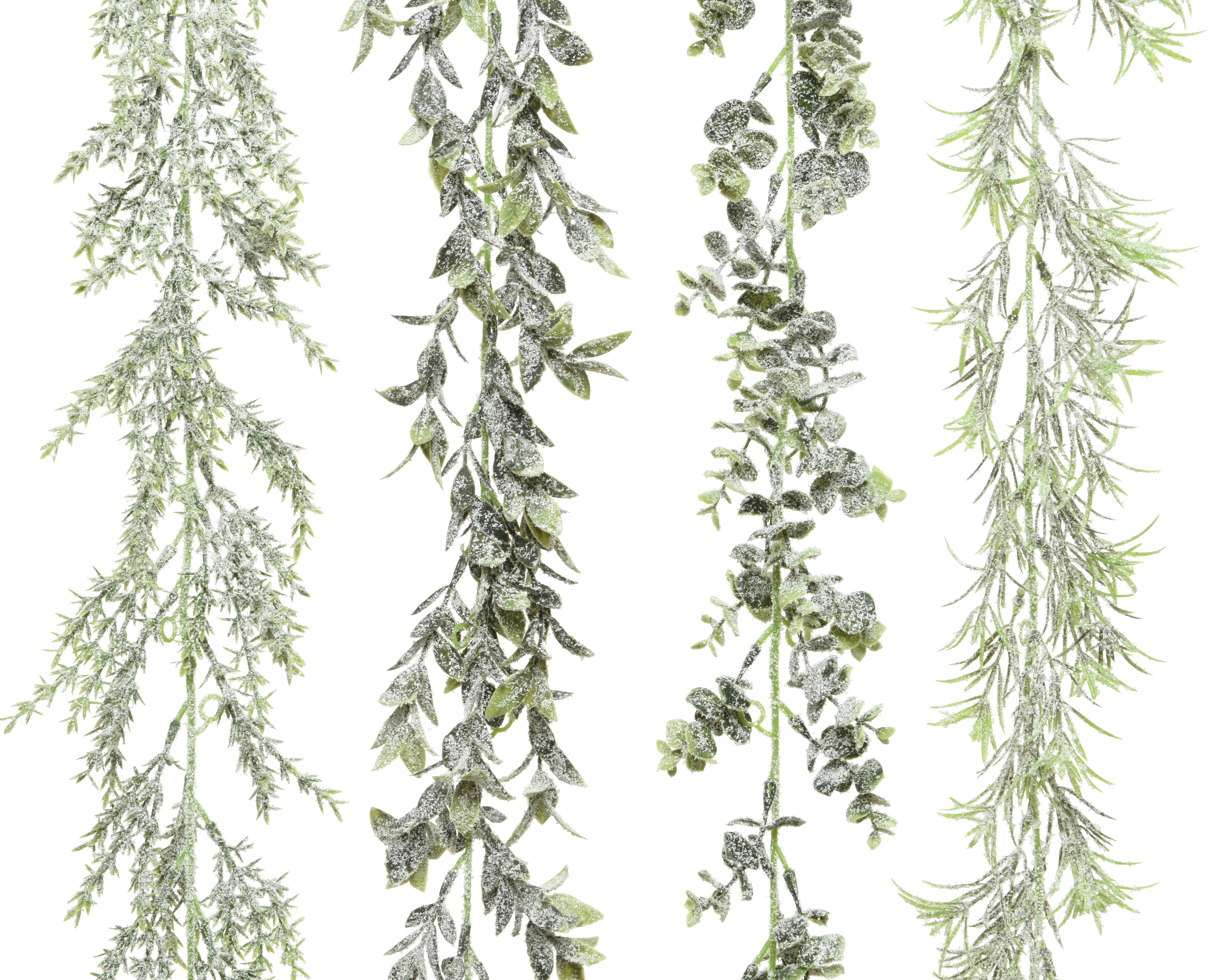 Bladerentak Snowy 180cm - assorti - prijs per stuk