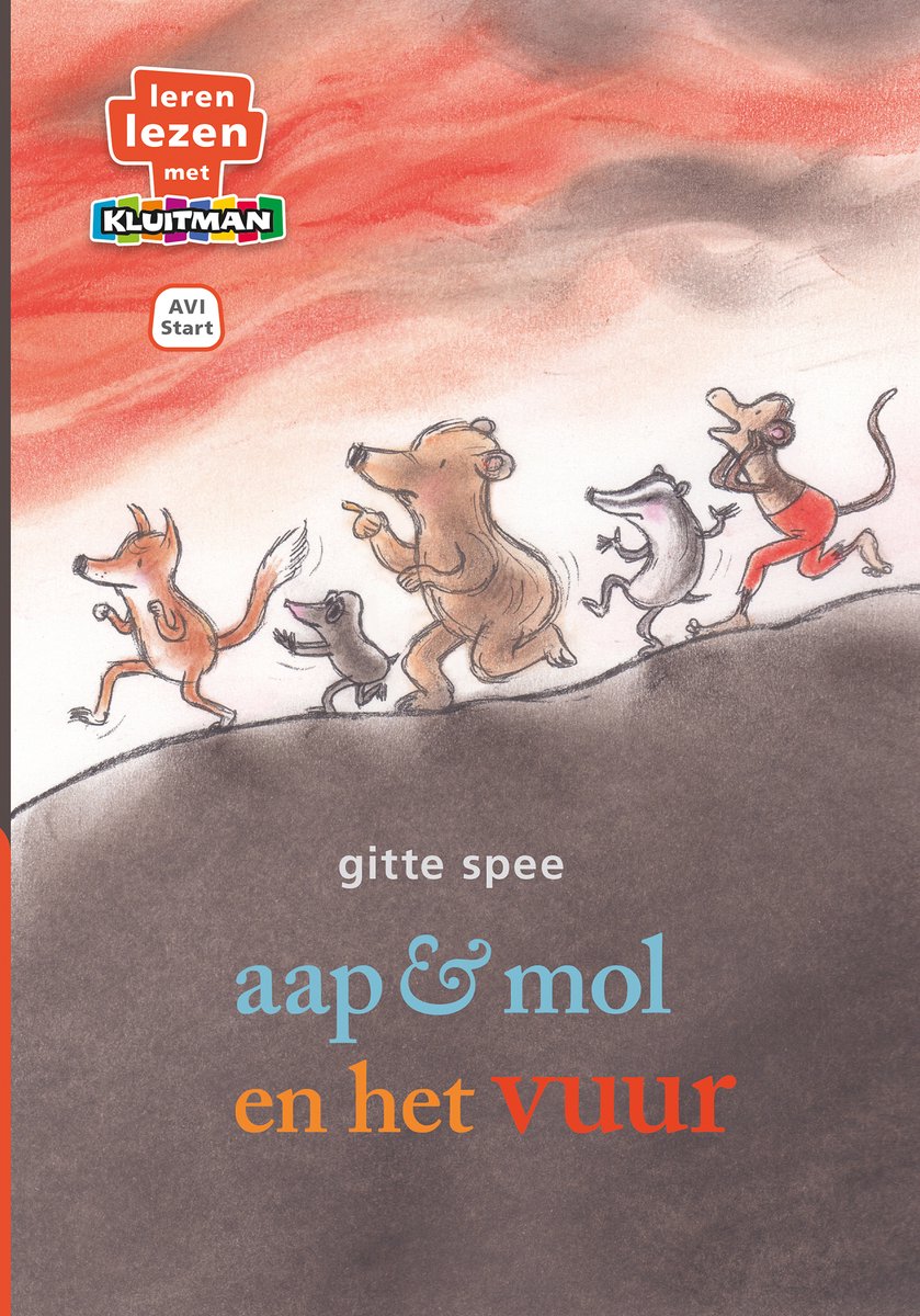 Aap & Mol en het Vuur - Gitte Spee - Avi Start +6j Aap & Mol en het Vuur - Gitte Spee - Avi Start +6j