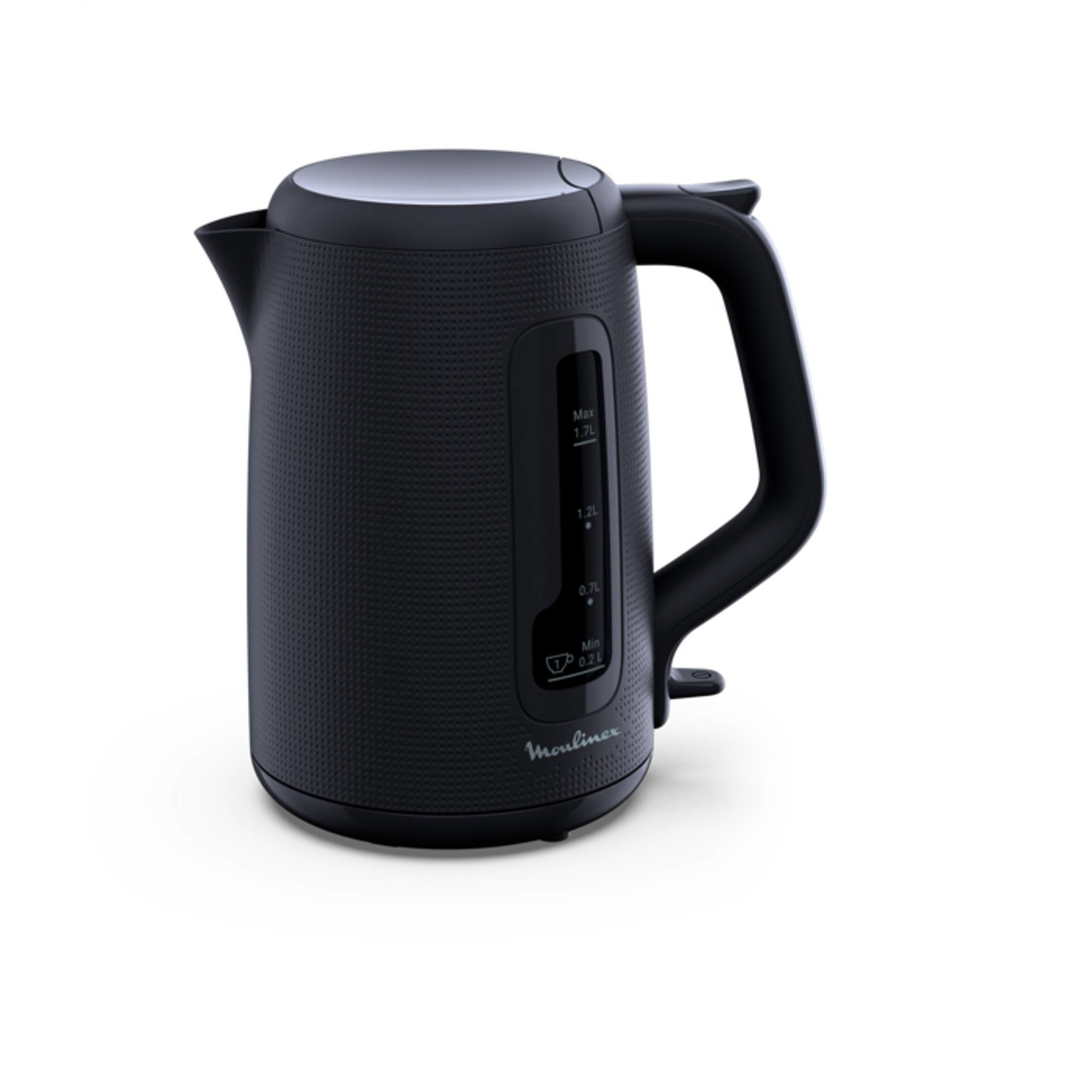 Moulinex Morning Waterkoker BY2M0810 Zwart, 2400 Watt, 1.7 Liter