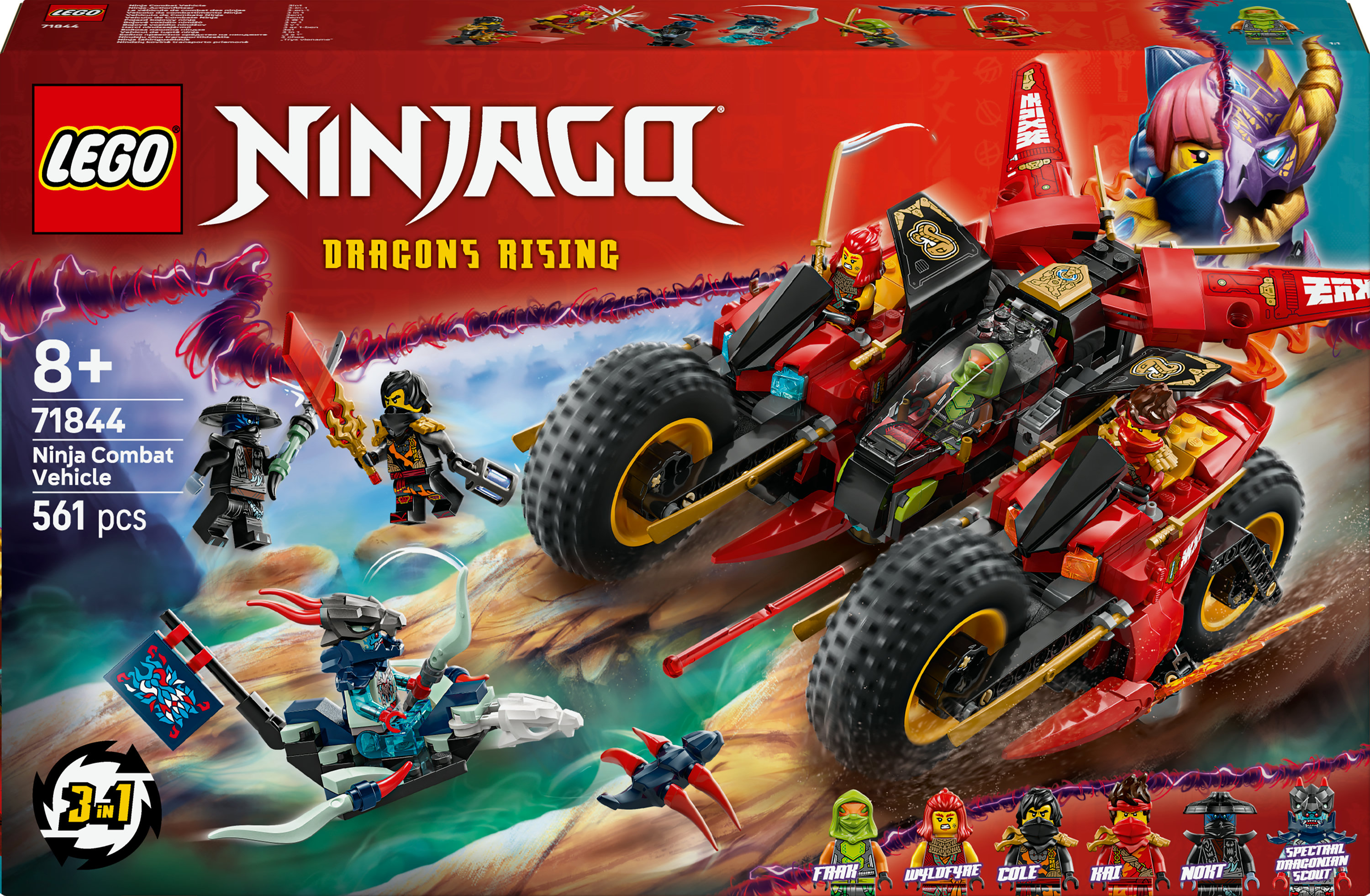 Lego Ninjago 71844 Ninja Strijdvoertuig