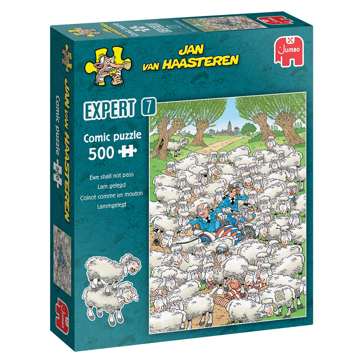 Jan van Haasteren Expert 7 - Lam Gelegd - Puzzel 500 stuks