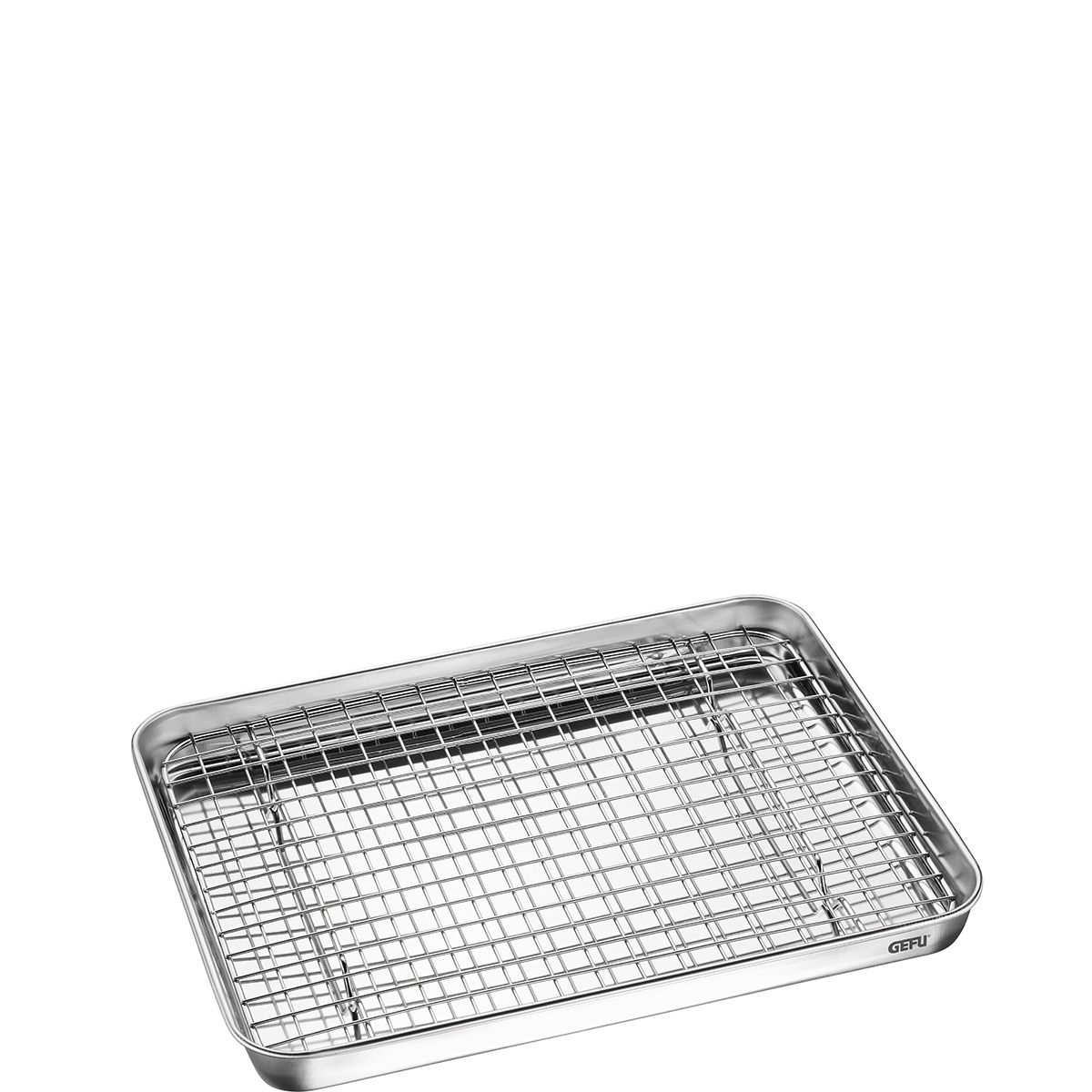 Gefu Bakplaat Variado 31.5x24.5 cm met Rooster - RVS