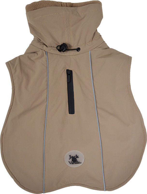 Jack & Vanilla Dogwalk Jas Regen Oslo Beige 60 cm