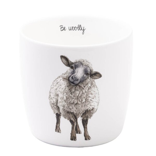 Sögne Mok Moments of Calm 300ml Schaap - Porselein - 9x9 cm