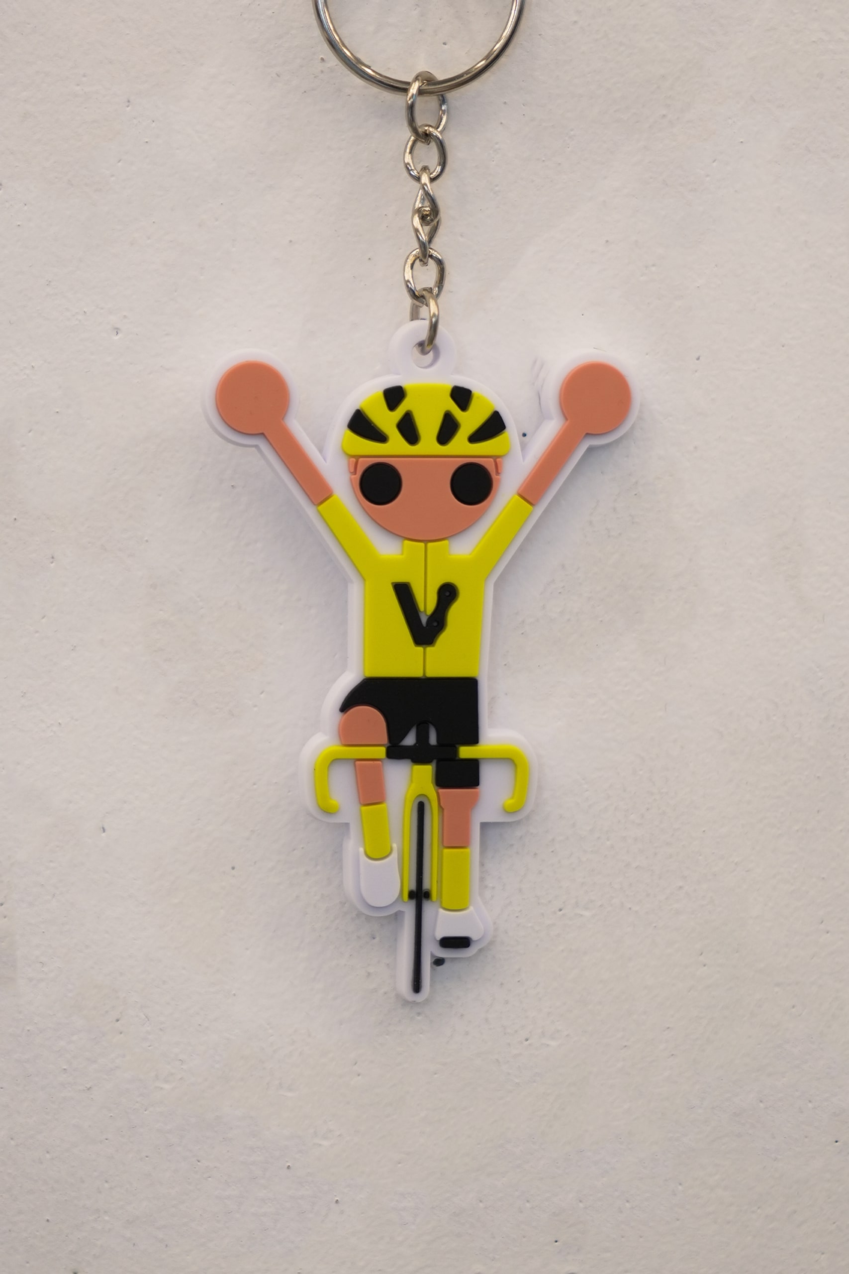 Vive Le Vélo Sleutelhanger Odieltje Yellow Jersey