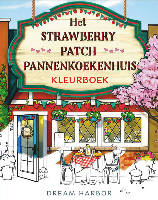 Kleurboek Het Strawberry Patch Pannenkoekenhuis - Dream Harbor