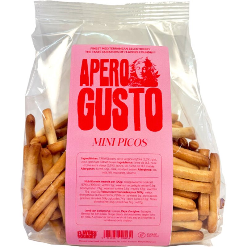 Apero Gusto Mini Grissini's 150g