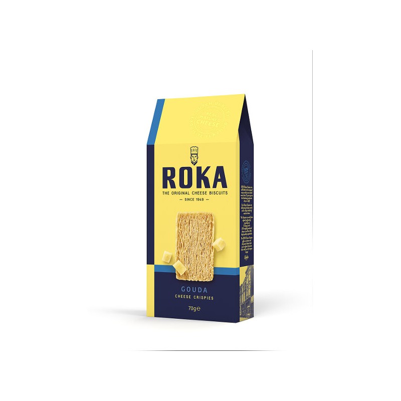 Roka Cheese Crispies Gouda 70g